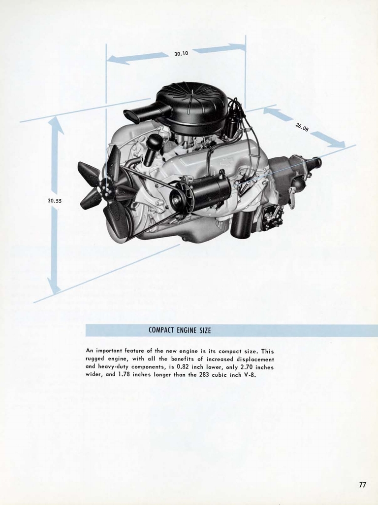 1958 Chevrolet Engineering Features Booklet Page 55